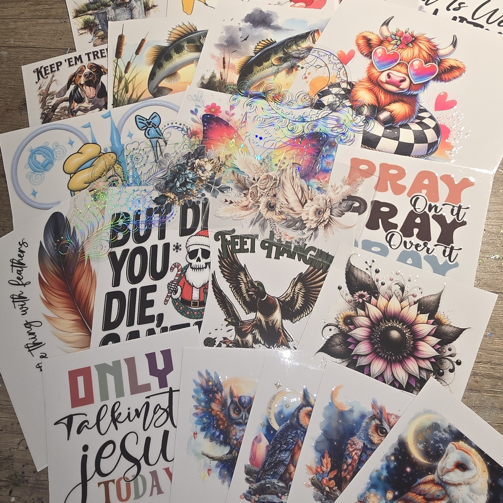 Colorful Art Sticker Set